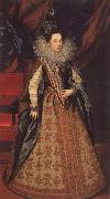 POURBUS, Frans the Younger Margarita of Savoy,Duchess of Mantua France oil painting artist